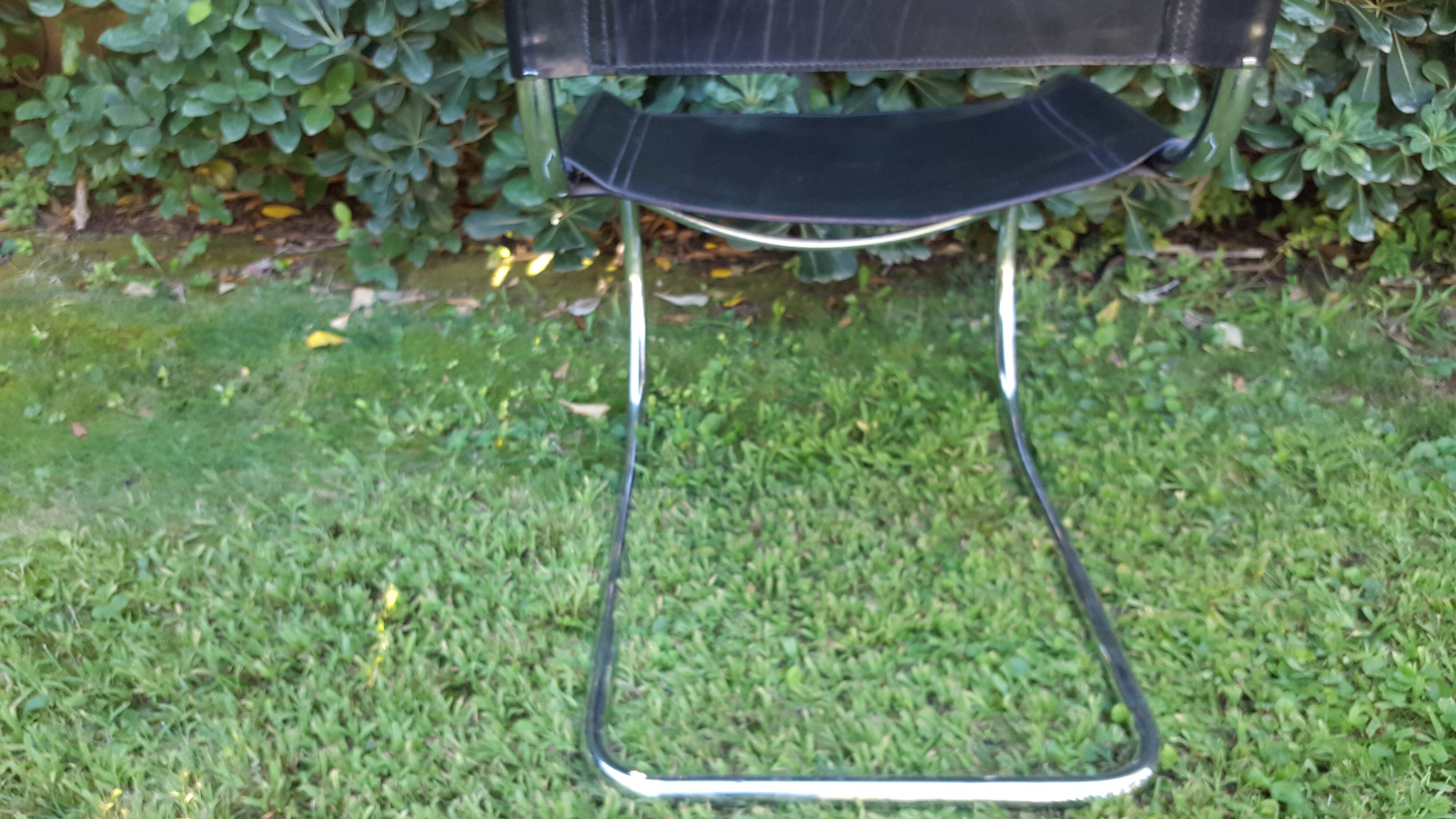 Chaise Mies van der Rohe for Fasem 1983