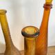 Carafe Empoli ambre vintage
