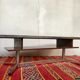 Table basse vintage - double plateau - Adri