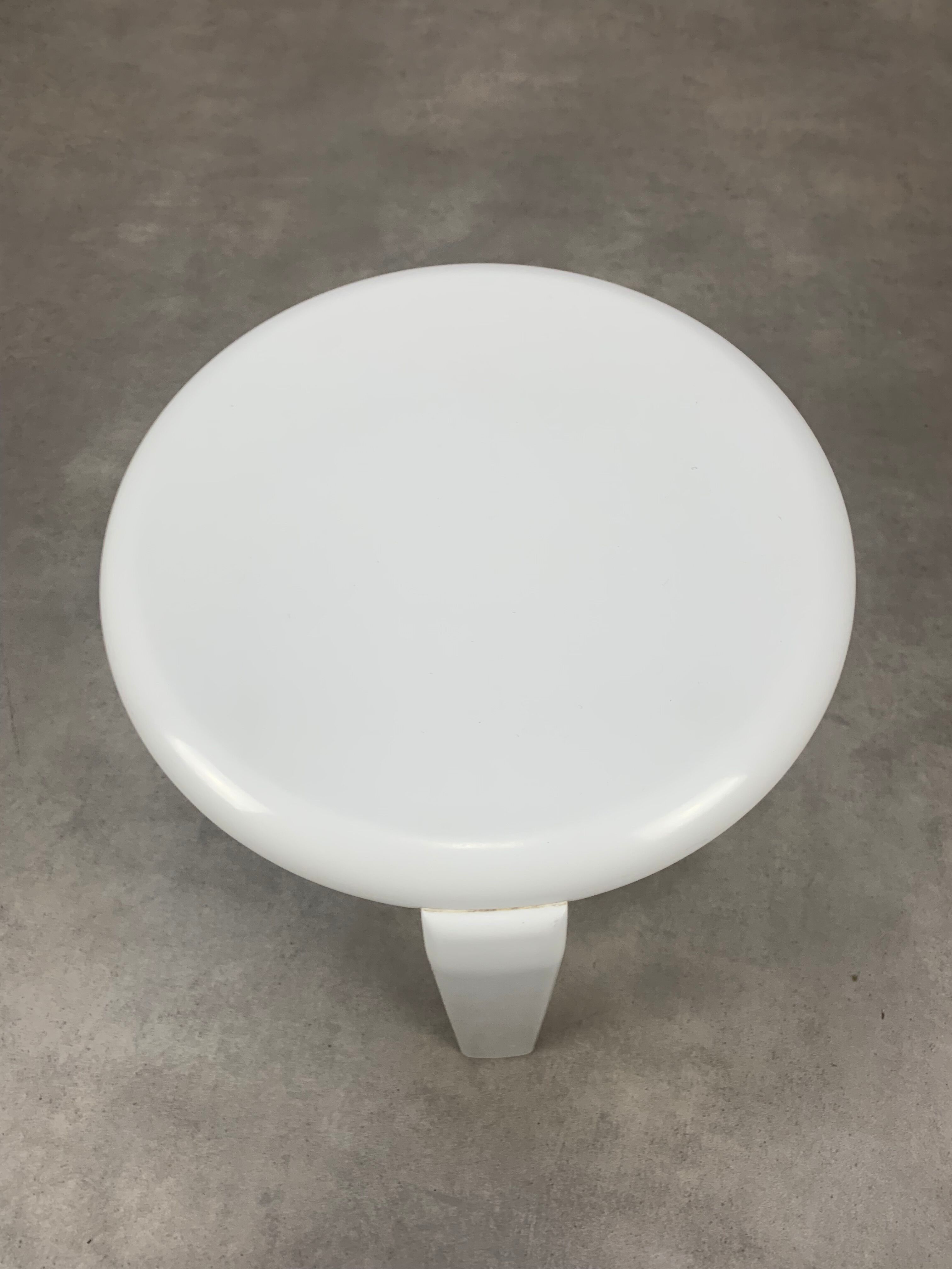 Tabouret tripode Metalplastica Lucchese, Italie, 1970