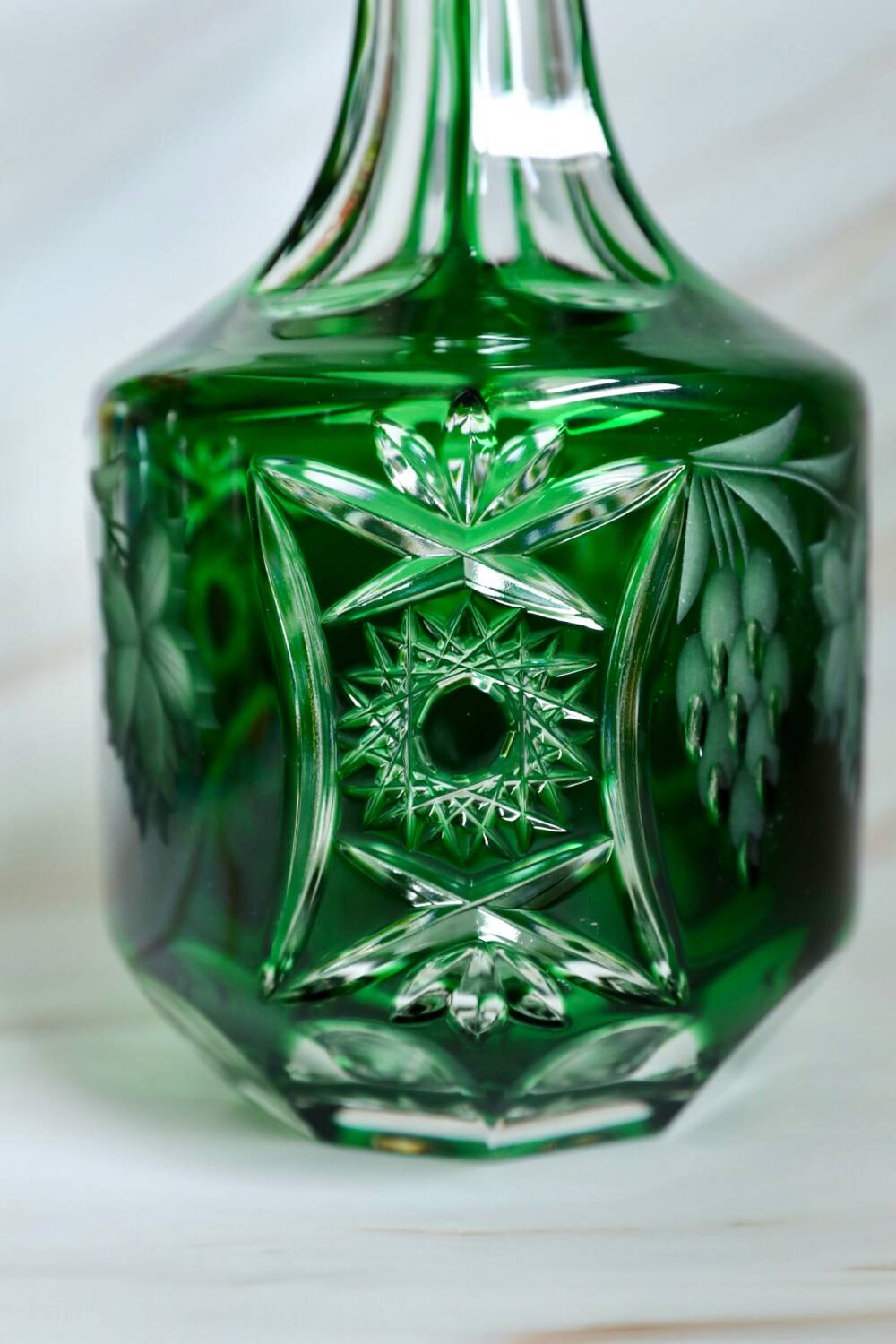 Coloured crystal service