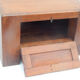 Business merchant 1 drawer table teak wood
