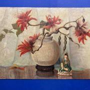 Frederik Anton KIEVITS (1887-1951), The Coral Tree, Oil on wood