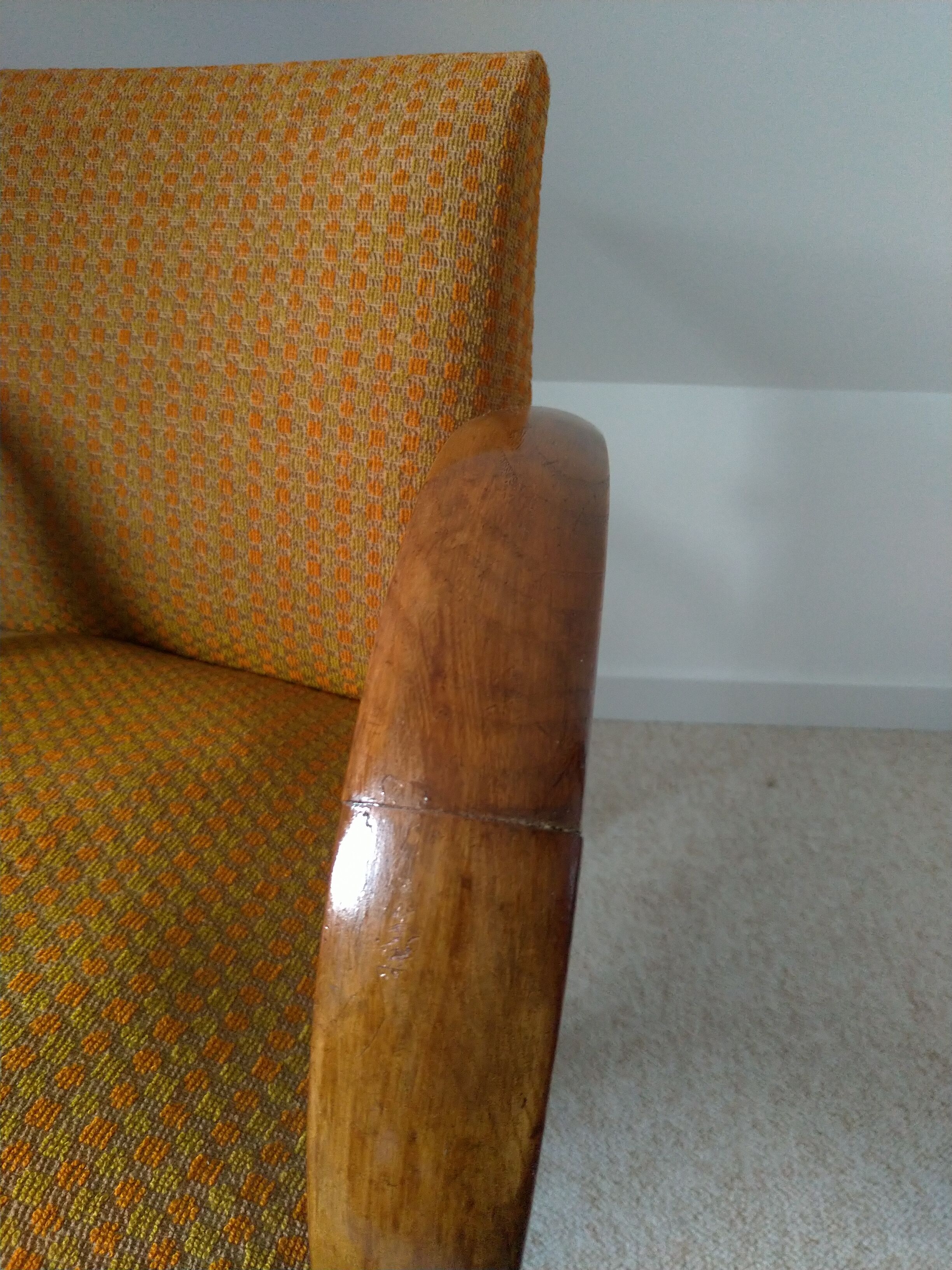 Pair of bridge chairs