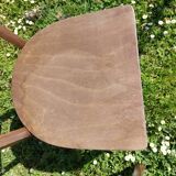 2 vintage wooden bistro chairs