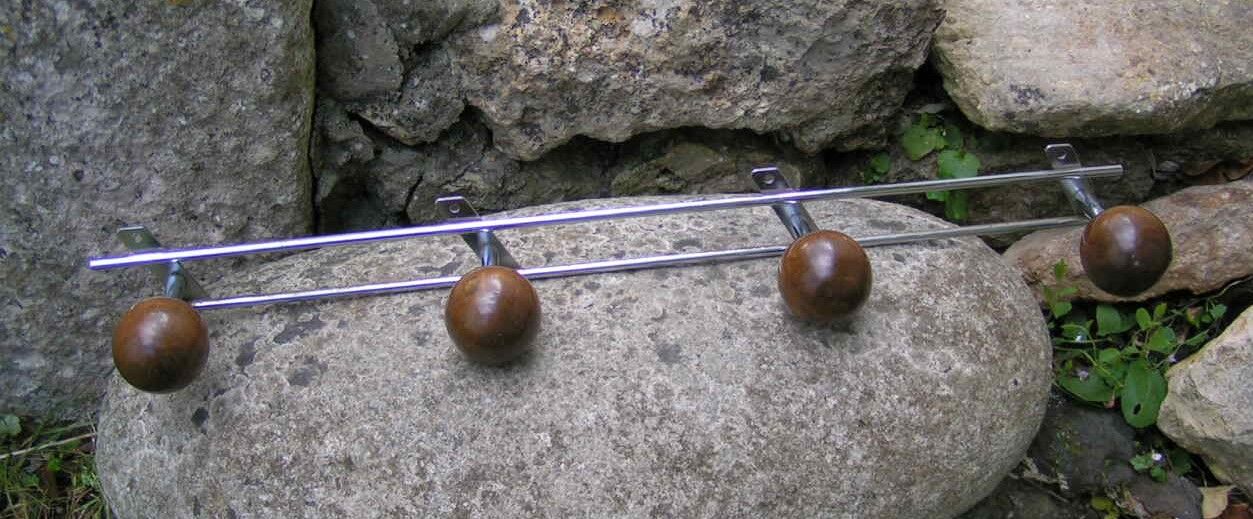 Wall coat rack