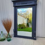 Antique beveled mirror