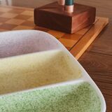 Large ceramic aperitif platter in vibrant colours Gien Vintage