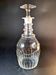 Title: Large Georgian Crystal Decanter – 3-Ring Neck & Stopper