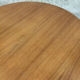 Vintage teak round table