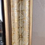 Mirror louis philippe 1900 original wood 60x45 mercury glass