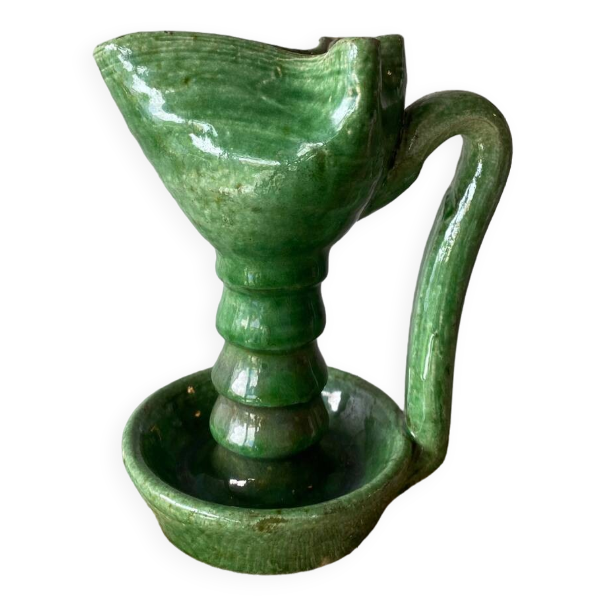 19th century Moroccan oil lamp