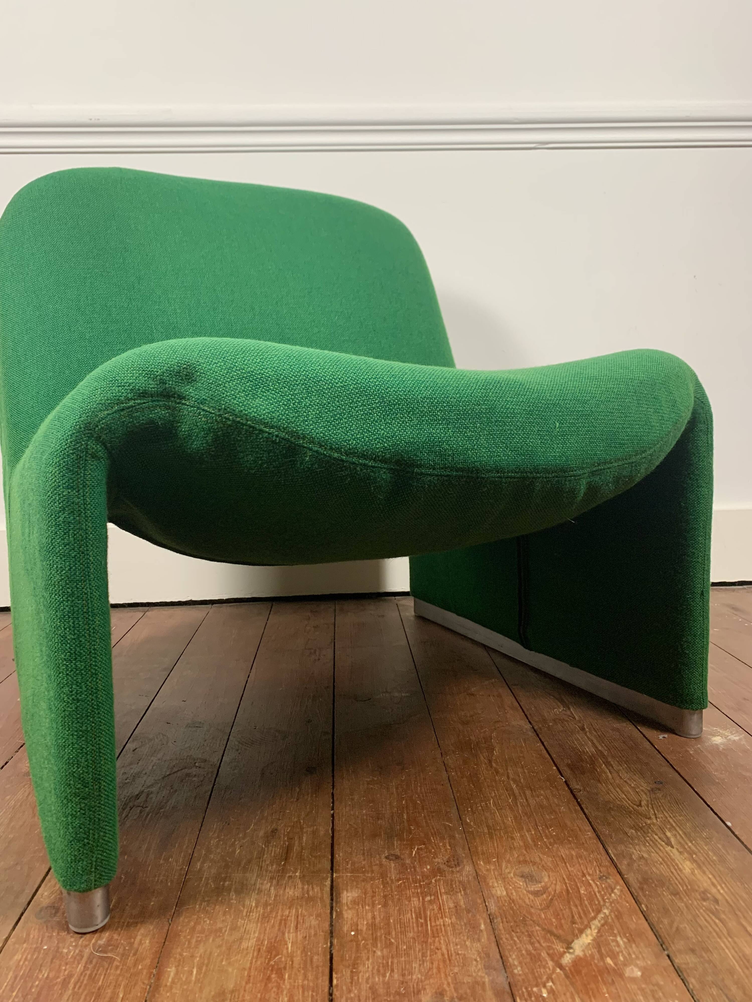 Alky armchair by G. Piretti – Emerald green, 1970s