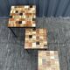 Mado jolain trio de tables basses
