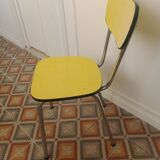 Yellow formica chair