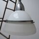 Two Tone Antique Glass Ceiling Pendants (2)
