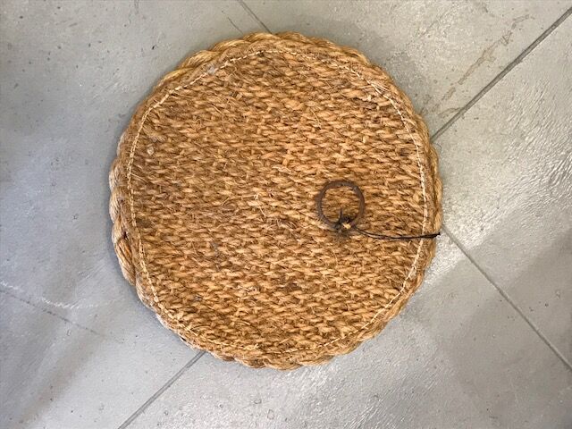 Round mirror rope  26x26cm