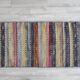 Vintage Turkish hallway rug 41x85 cm