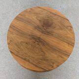 Round tripod coffee table from the 50s/60s