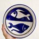Mediterranean service, large dish and 6 soup plates