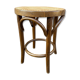 Viennese curved wooden piano stool 1950