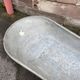 Vintage 1940 zinc galvanise adult bathtub
