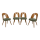 Chaises de salle à manger par Antonín Šuman pour Tatra, années 1960, lot de 4