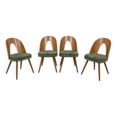Chaises de salle à manger par Antonín Šuman pour Tatra, années 1960, lot de 4