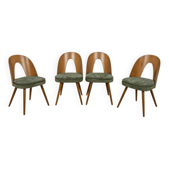 Chaises de salle à manger par Antonín Šuman pour Tatra, années 1960, lot de 4