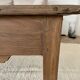 Table basse de ferme un tiroir en bois brut