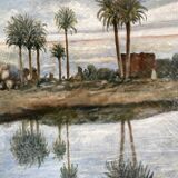 Orientalist painting early 20th century