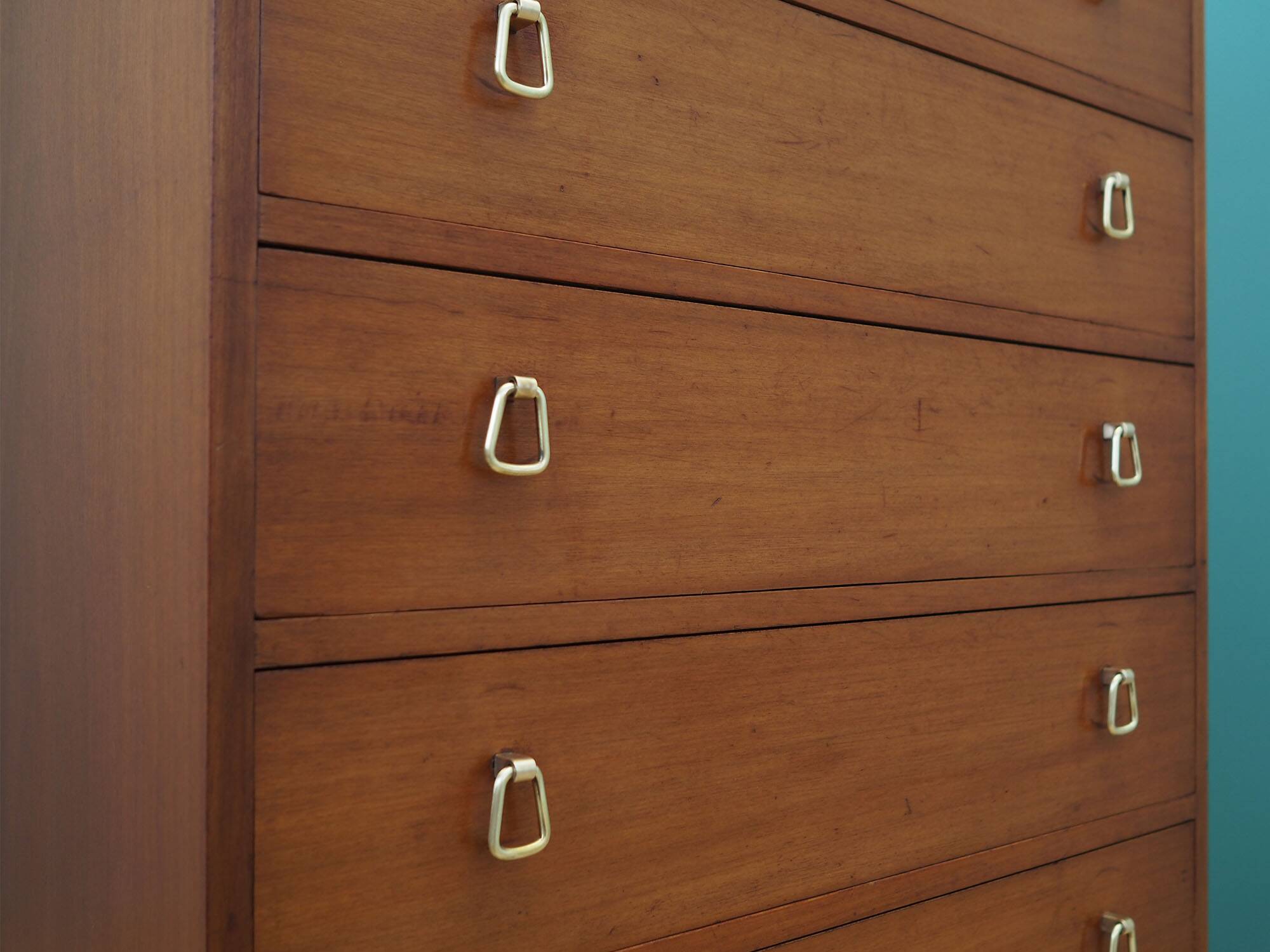 Mahogany chest of drawers, Danish design, 1970s, production: Denmark