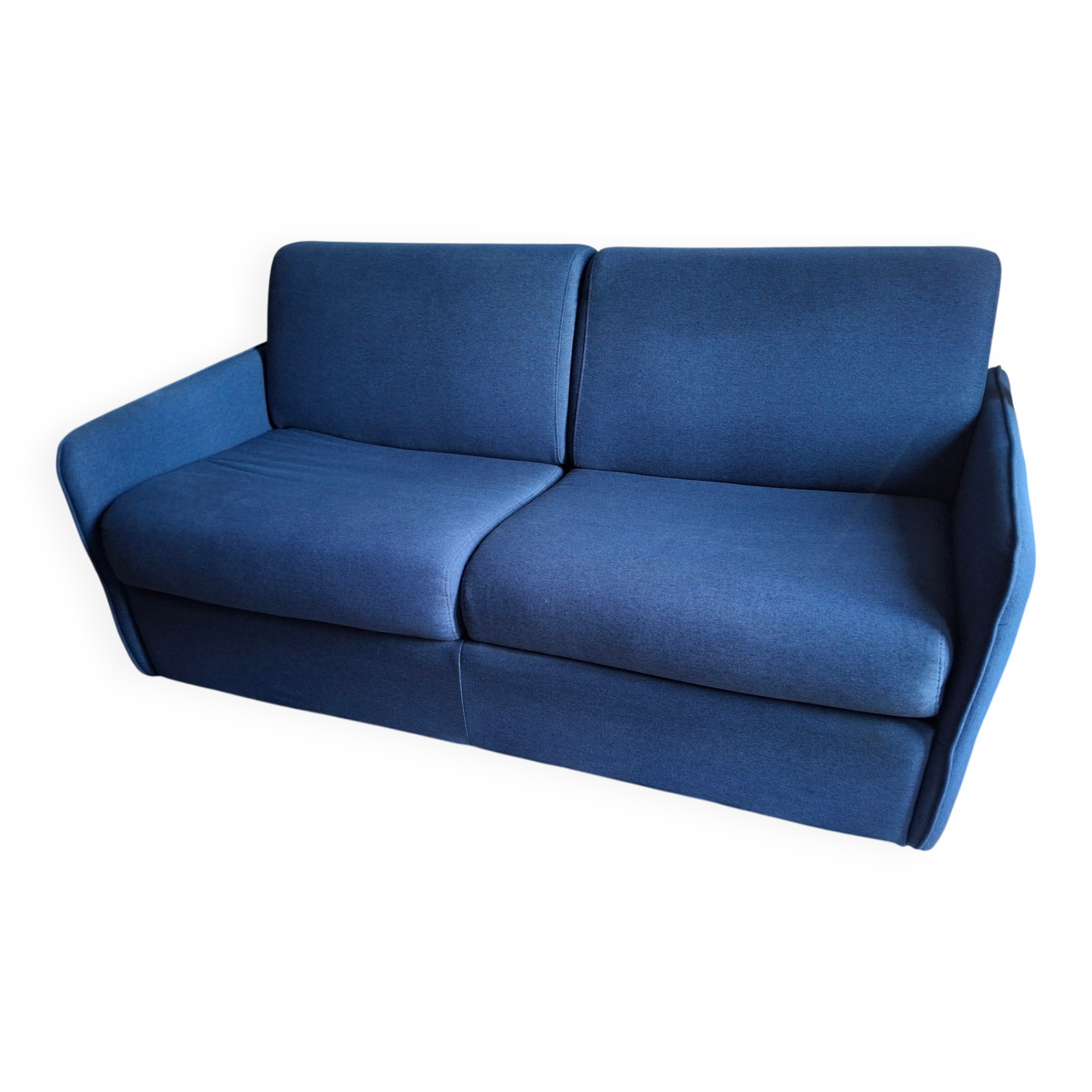 Sofa bed / convertible habitat – sleeping area 140cm – blue