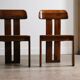Mario Marenco Sapporo dining chairs Mobil Girgi Italy 1970s