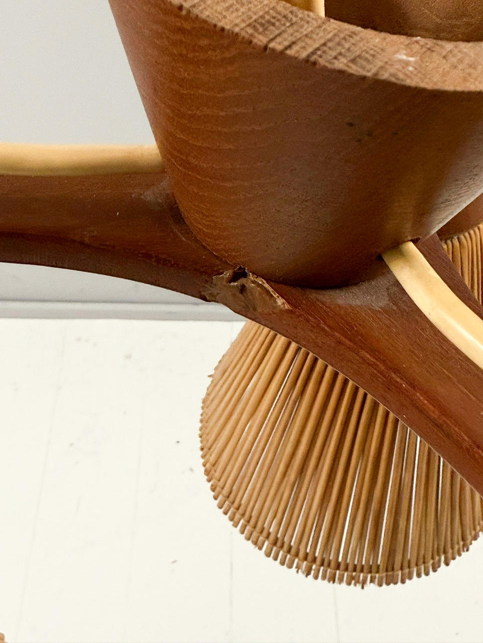 IB Fabiansen for Fog & Mørup, large ceiling lamp/pendant, 1960s, Denmark.