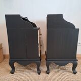 Pair of stylish bedside tables