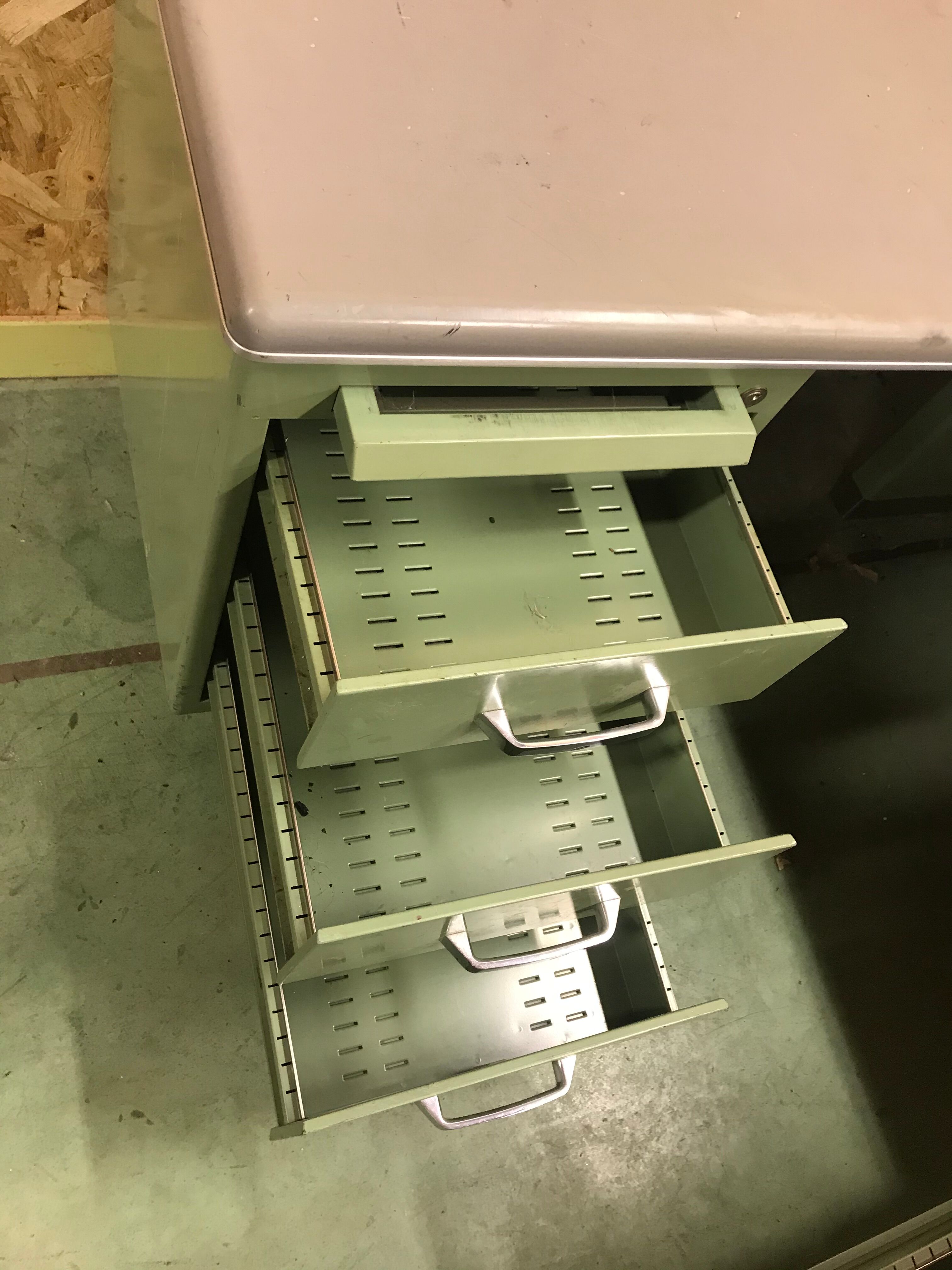 Industrial corner office