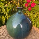 Ball vase signed Planas brands