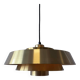 Lampe à suspension vintage en laiton