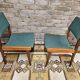 Paire de chaises scandinaves en teck 1960