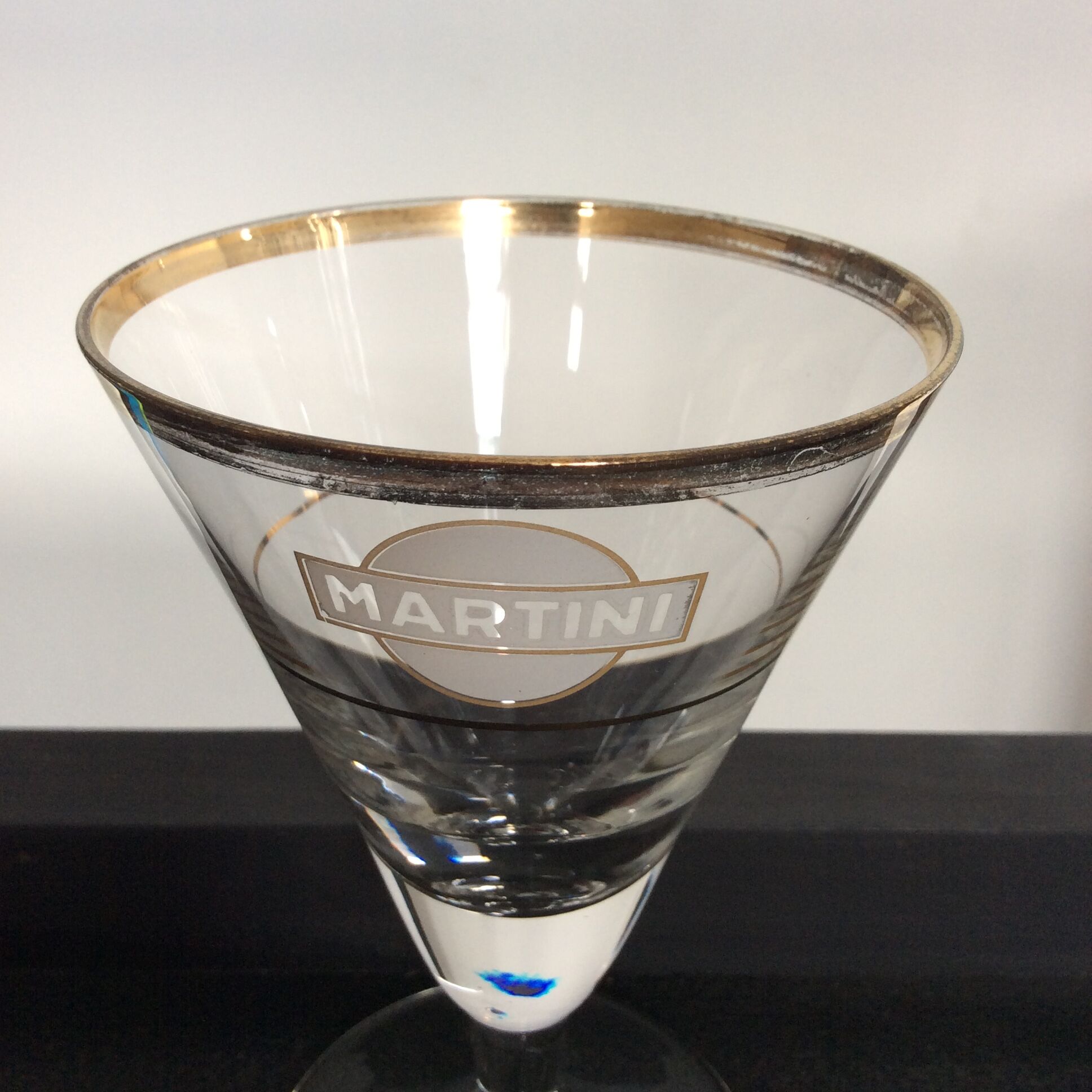 Series of 5 glasses in Martini from the 50/60