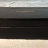 Cuillères vermeil (en argent doré) dans coffret en bois noir