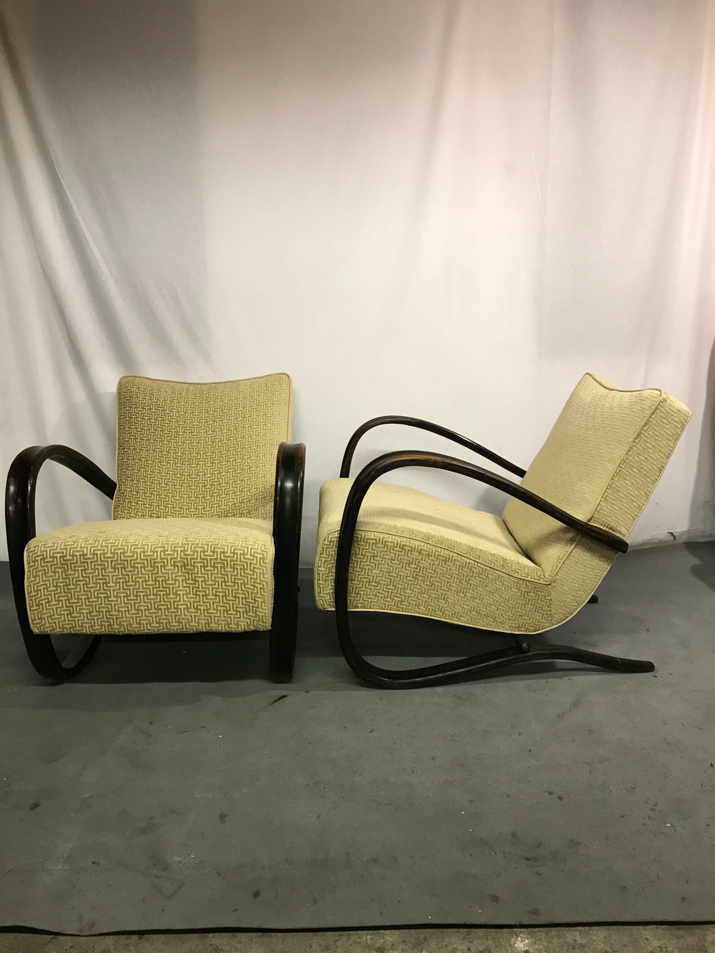 Armchair by Jindrich Halabala