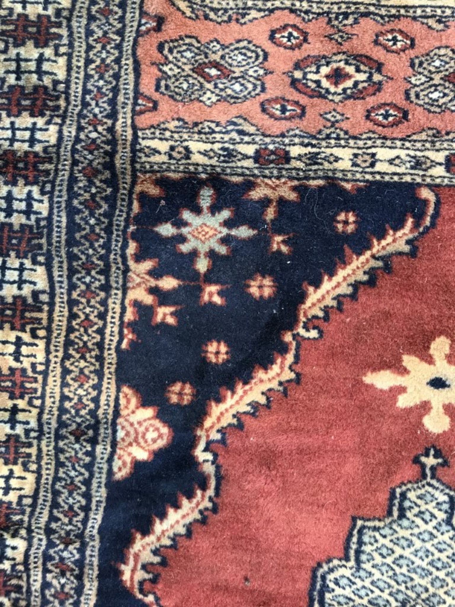Carpet vintage pakistan corridor made hand 80 X 250 CM