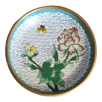 Coupelle en cloisonné diamètre 9 cm