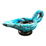 Luc Vallauris Fatlava Sea Foam Candle Holder