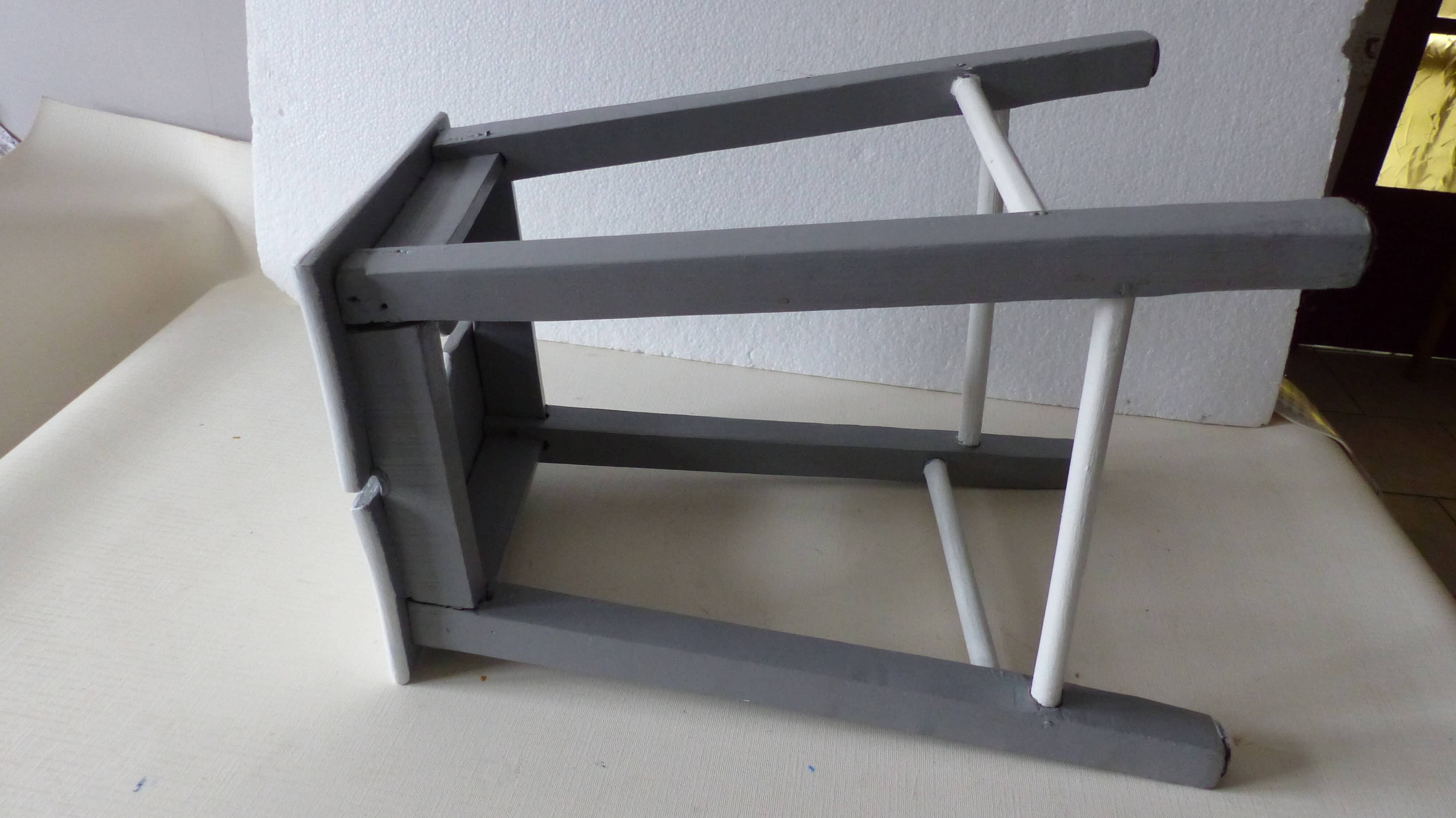 Wooden stool