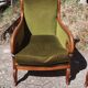 Pair of bergère armchairs