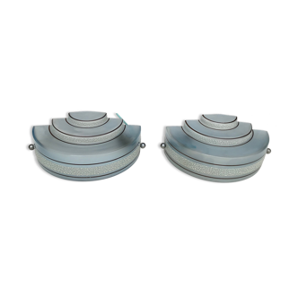 Pair of Art Deco fixtures