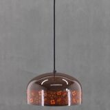 1970s Pendant Lamp with Floral Motiv, Czechoslovakia